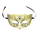 Men's Diamond Design Laser Cut Venetian Masquerade Mask