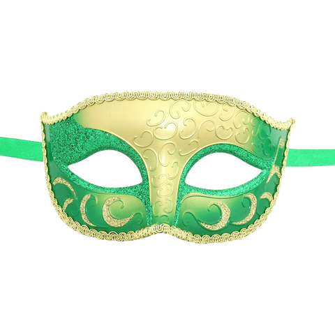 Sparkle Venetian Mardi Gras Multi Color Halloween Costume mask