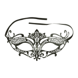 Women's Laser Cut Metal Tiara Venetian Pretty Masquerade Mask
