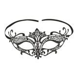 Women's Laser Cut Metal Tiara Venetian Pretty Masquerade Mask