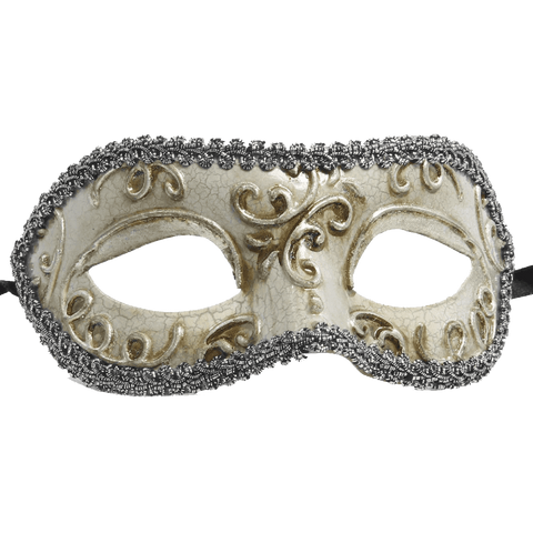 Aged Finish Venetian Party Mask