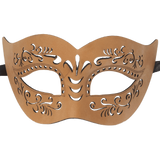 Mens Bonded Leather Venetian Mask